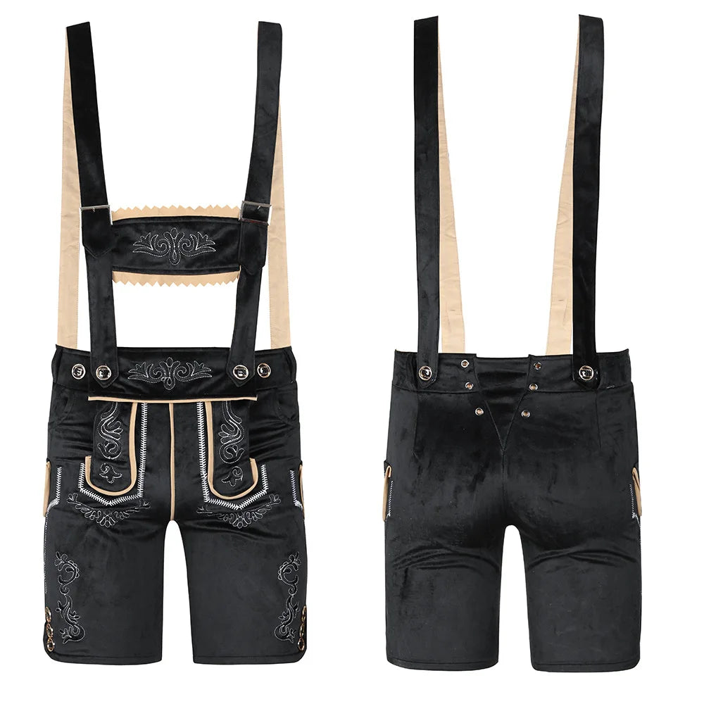Lederhosen Kostüm Traditionell Mit Verstellbaren Hosenträgern