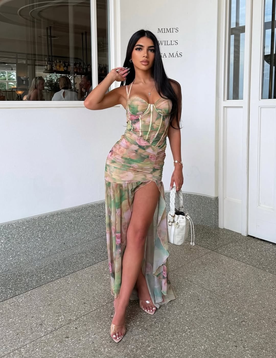 Rabella Elegantes Ärmelloses Maxi-Kleid