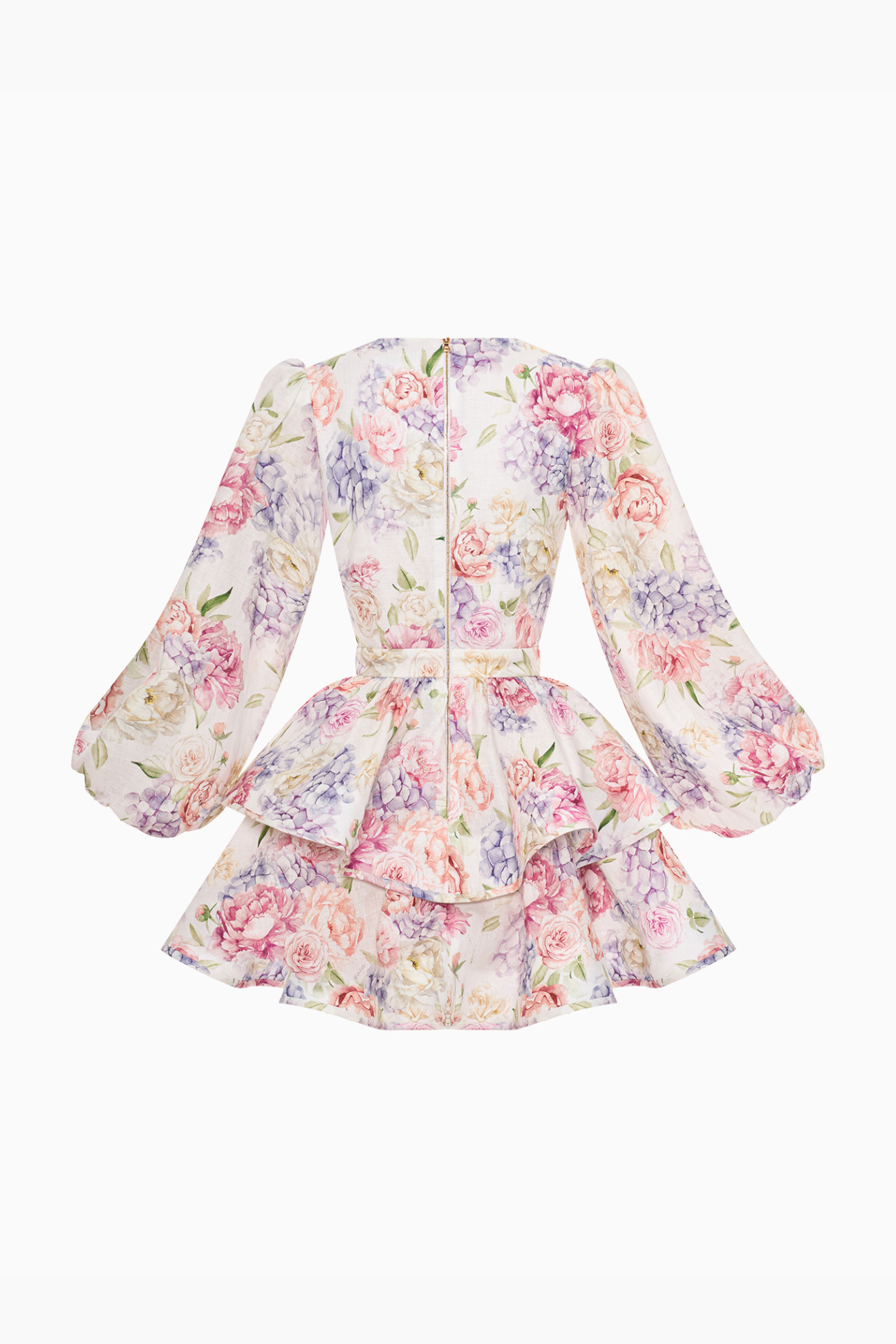 Damen Mini Kleid mit Blumenmuster als femininer Sommerlook