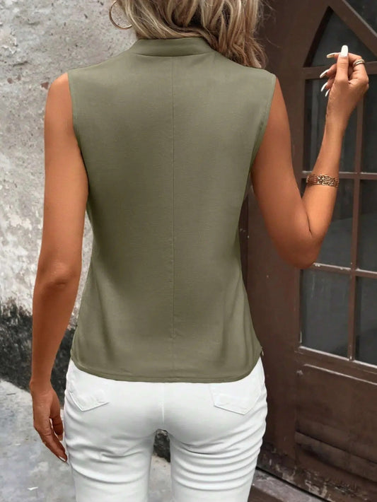 Damen-Sommertop ohne Ärmel für vielseitige Sommerlooks