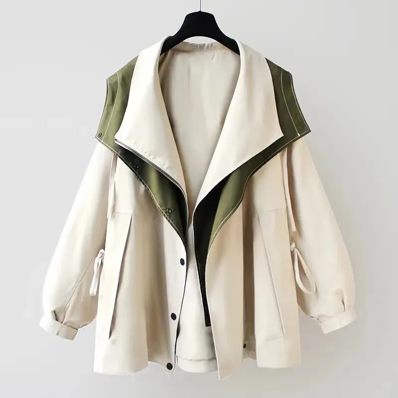 Schicke Strukturierte Elegante Jacke