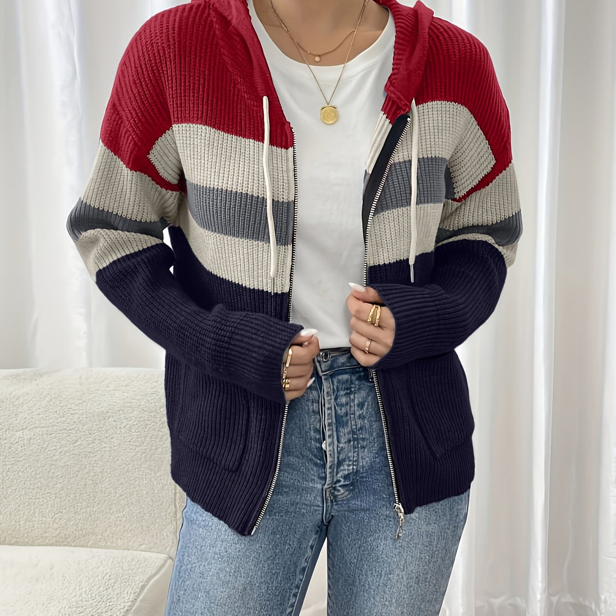 Damen-Cardigan als vielseitiges Alltagsoutfit
