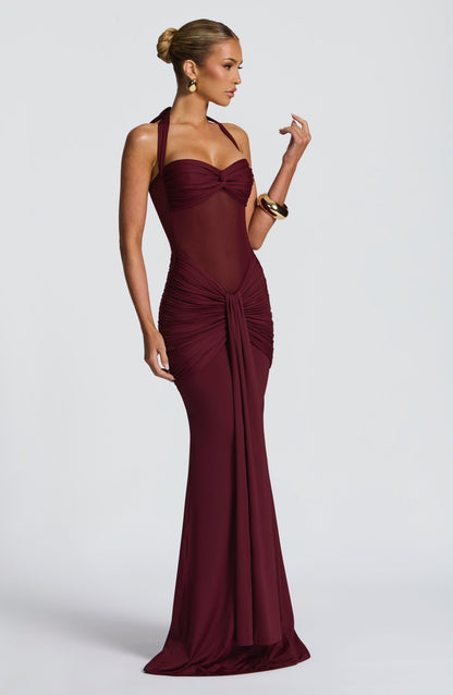 Damen Vixen Maxikleid mit eleganter fließender Silhouette