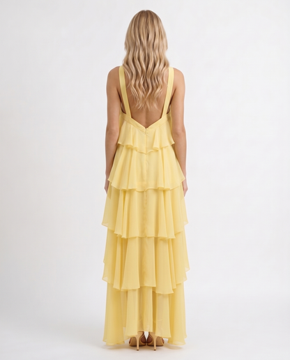 Elegantes ärmelloses Felicia Maxikleid