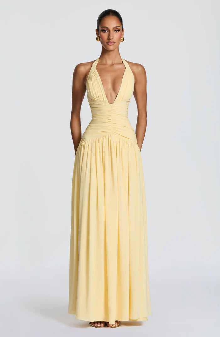 Amaris Damen Maxikleid