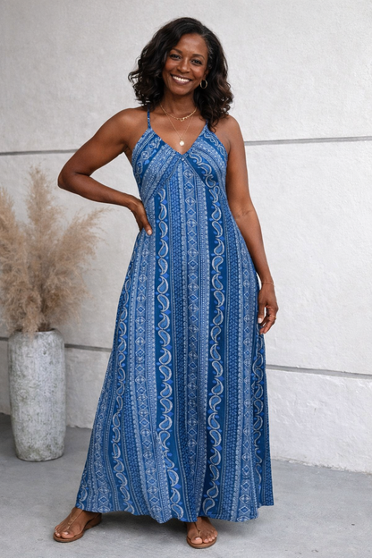 Maxikleid für Frauen im Sommer