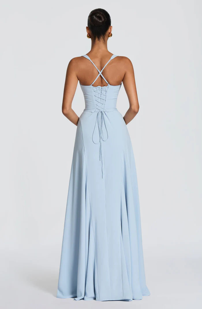Damen Ärmelloses Maxikleid