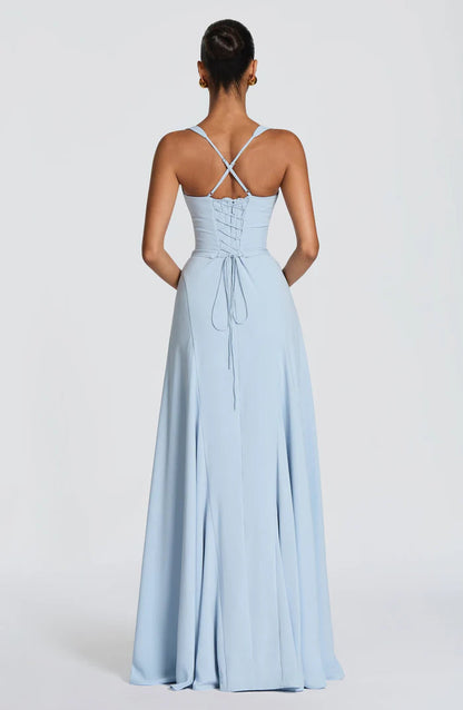 Damen Ärmelloses Maxikleid