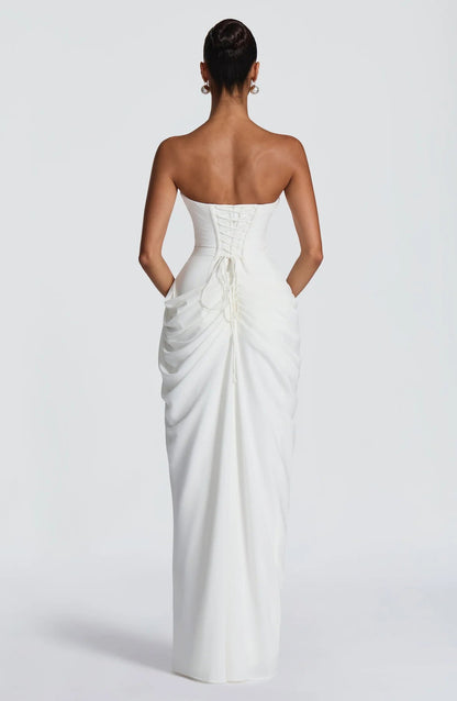 Amelia Ärmelloses Maxikleid mit Seitenschlitz