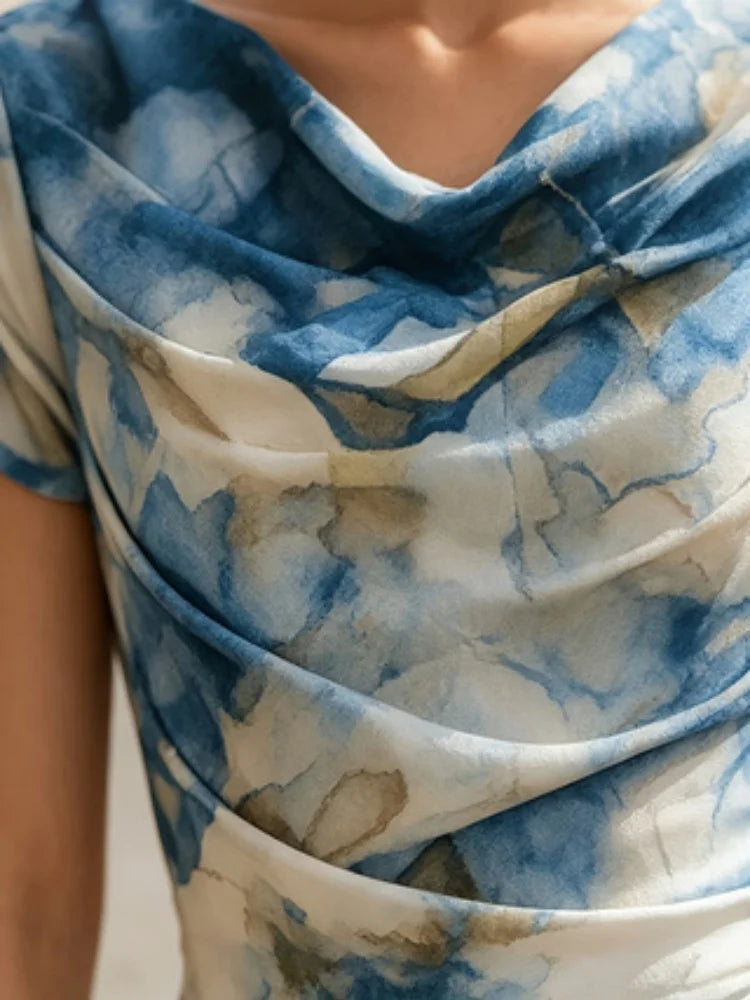 Damen Schulterfreies Figurbetontes Kleid aus Spitzennadelspitze Lang