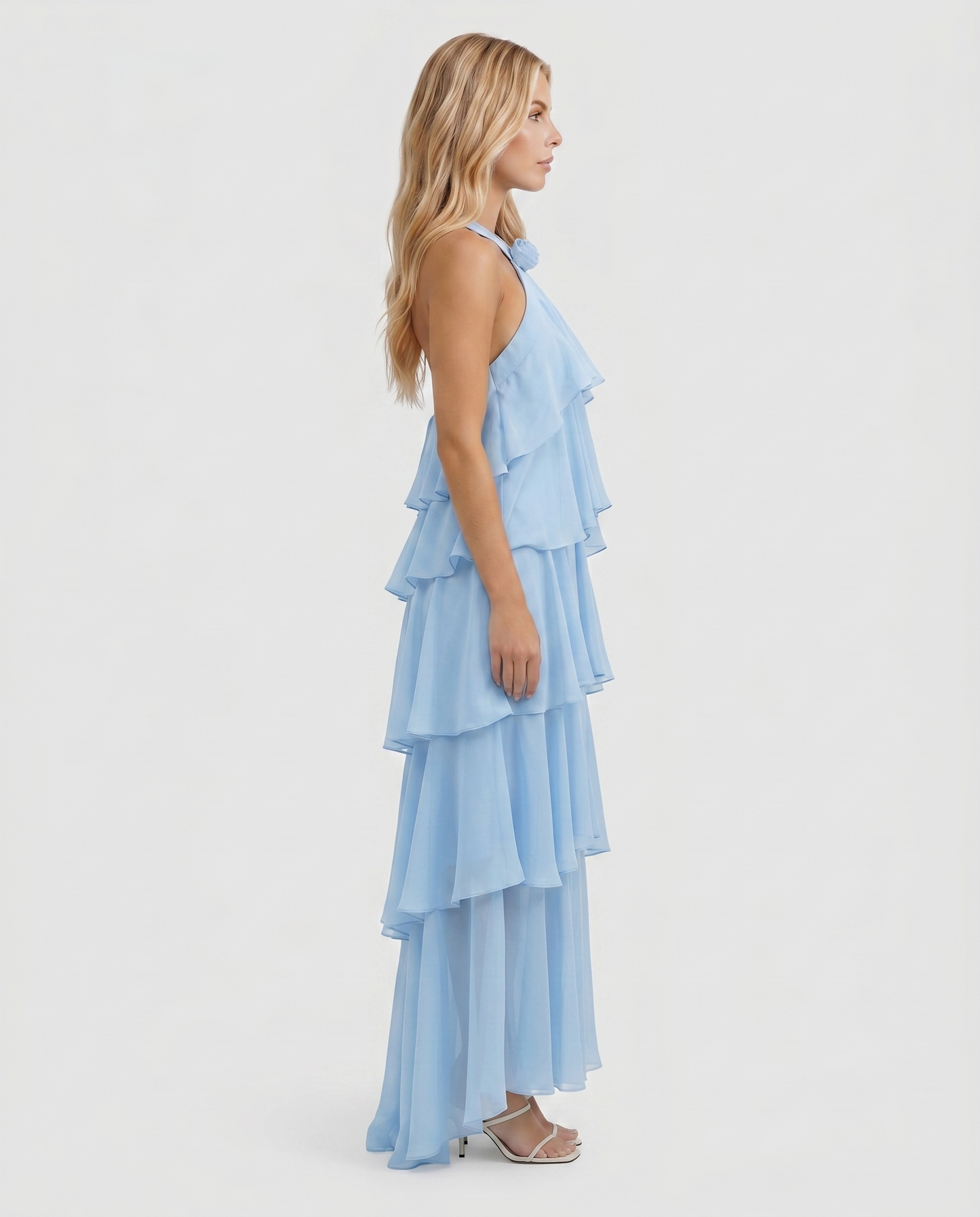 Elegantes ärmelloses Felicia Maxikleid