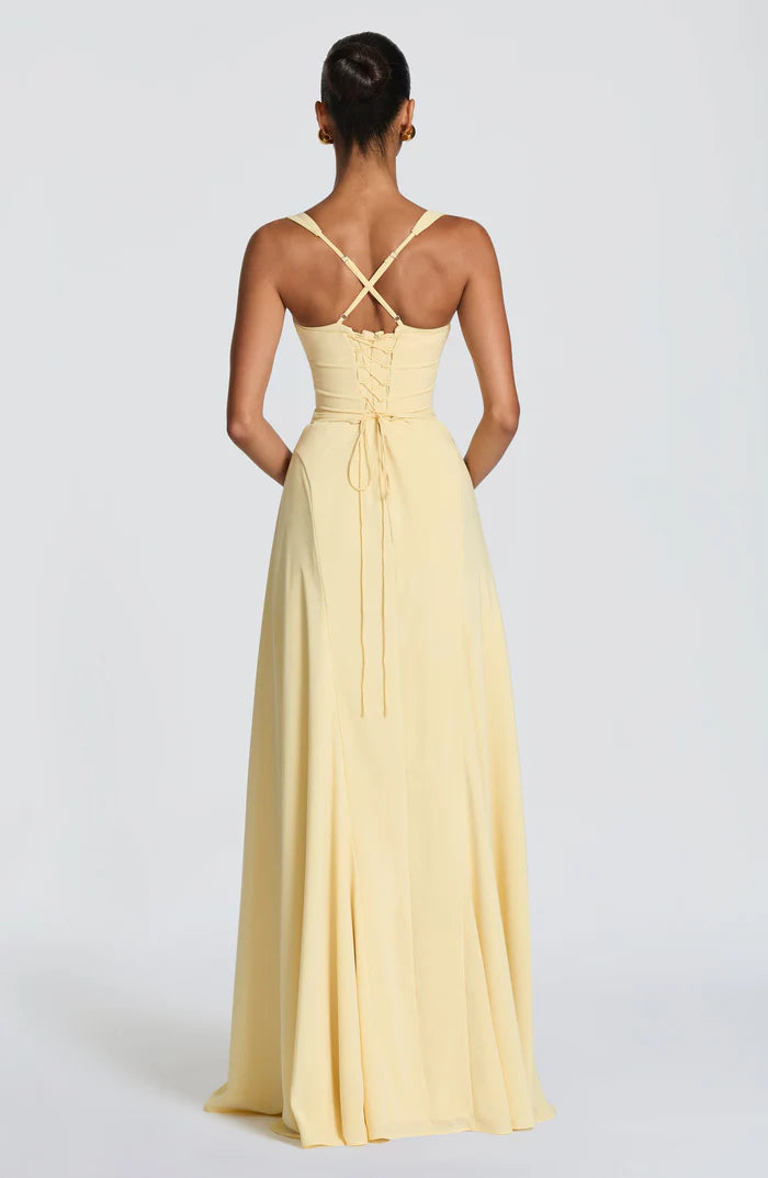 Damen Ärmelloses Maxikleid
