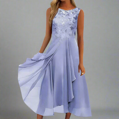 Elegantes Damen Sommerkleid - Atmungsaktiv, Femininer Schnitt, Ideal für Partys