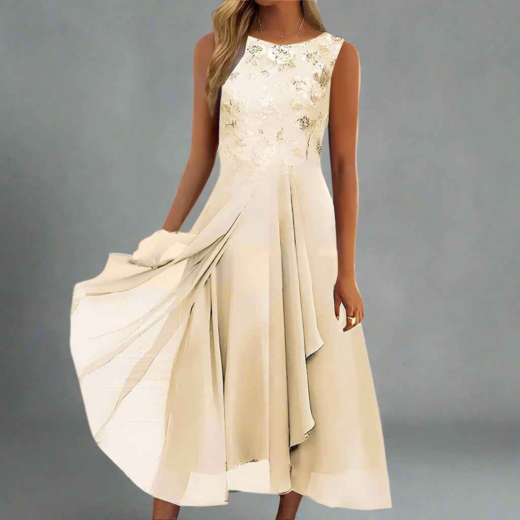 Elegantes Damen Sommerkleid - Atmungsaktiv, Femininer Schnitt, Ideal für Partys
