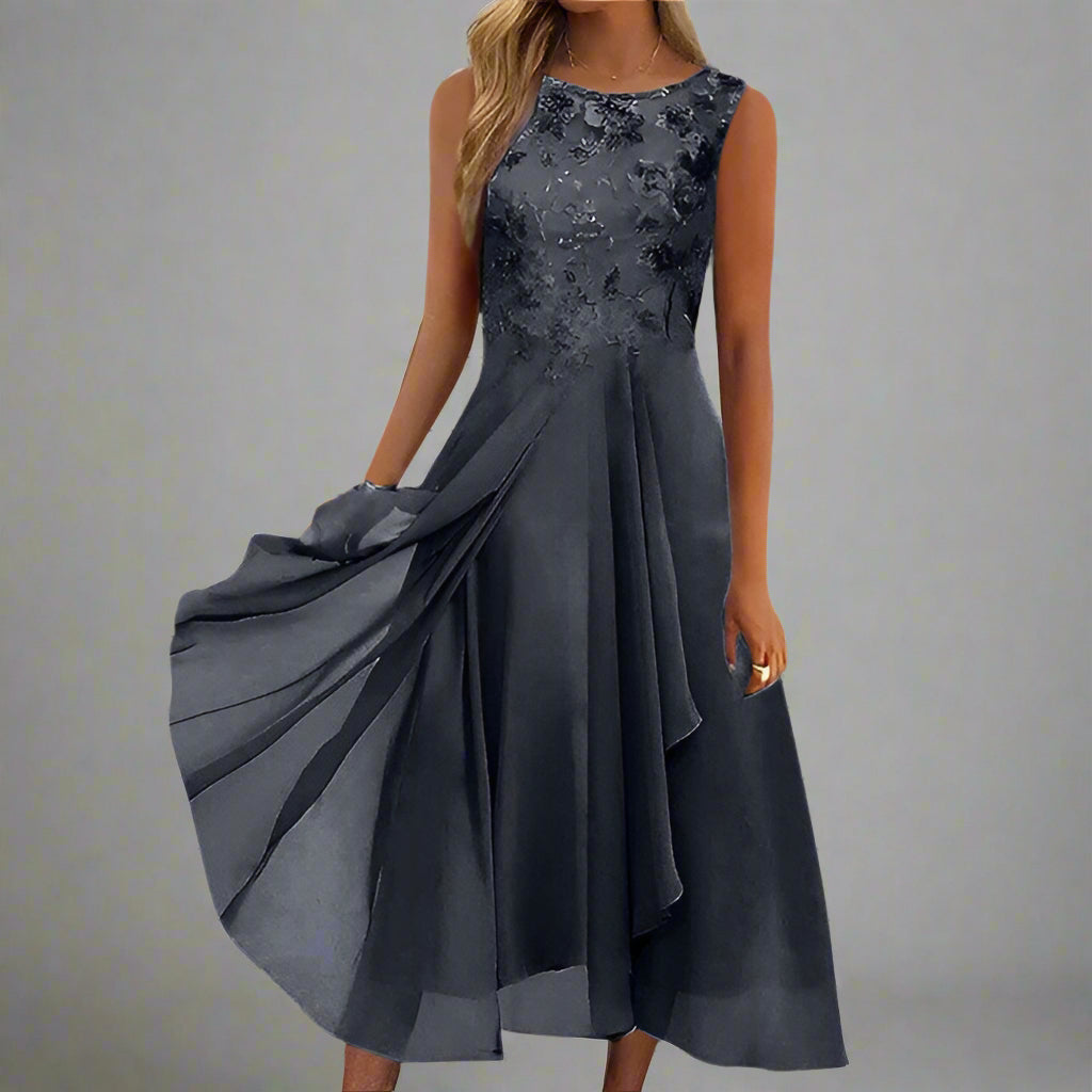 Elegantes Damen Sommerkleid - Atmungsaktiv, Femininer Schnitt, Ideal für Partys
