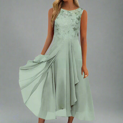 Elegantes Damen Sommerkleid - Atmungsaktiv, Femininer Schnitt, Ideal für Partys