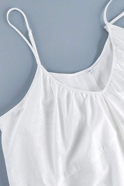 Damen Sommerkleid als Minikleid mit V-Ausschnitt für Freizeit und Ferien