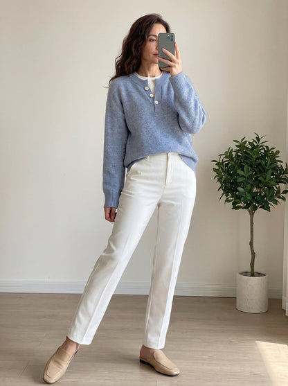 Damenpullover als vielseitiger Look für Alltag und Freizeit