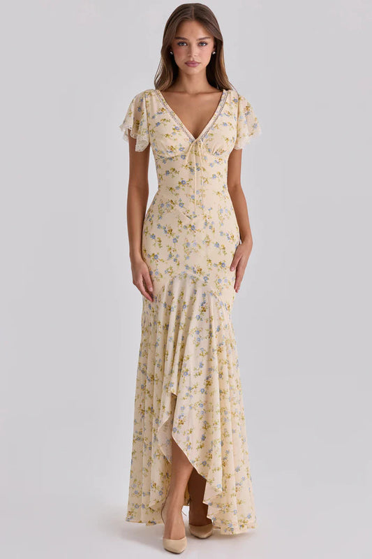 Elegantes Amina Maxikleid für Damen