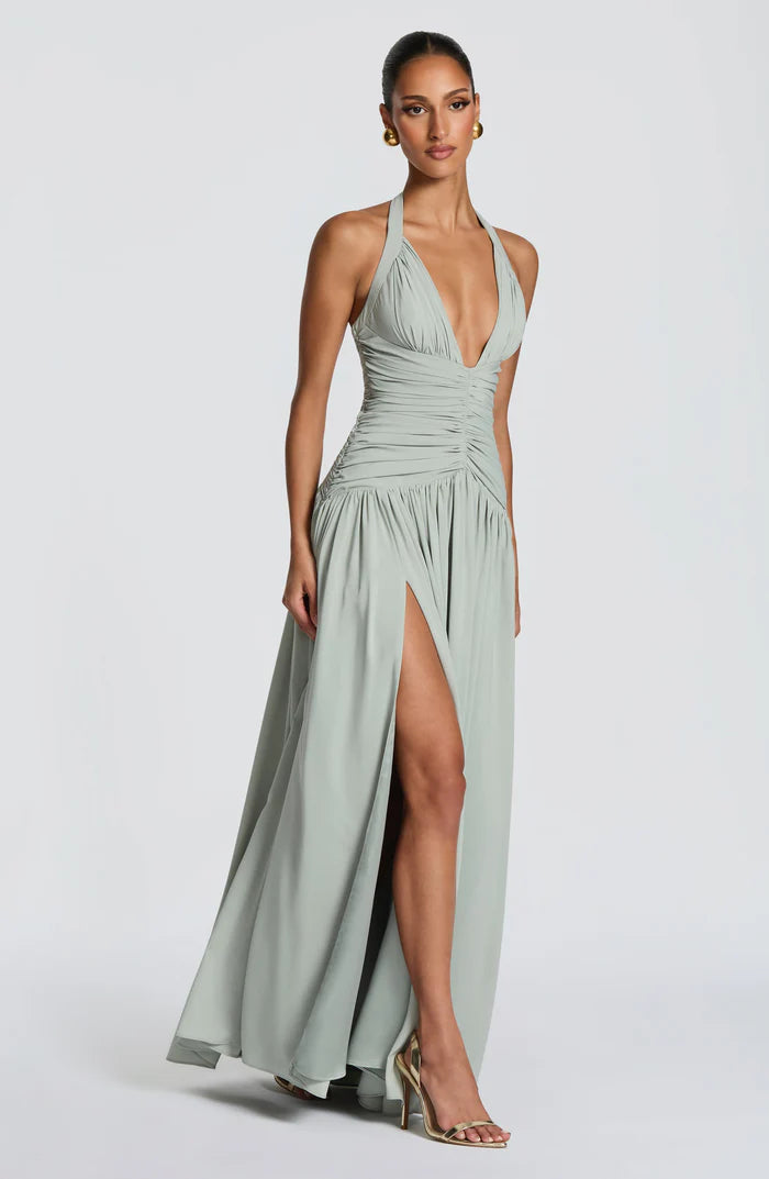 Amaris Damen Maxikleid