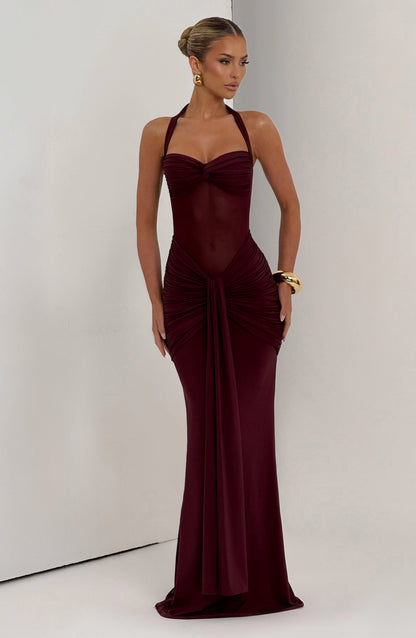 Damen Vixen Maxikleid mit eleganter fließender Silhouette
