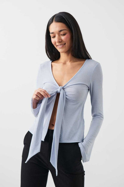 Damen Jessalyn Binded Crop-Top vorne
