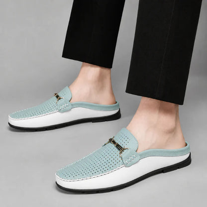 Profilansicht der Damen Slipper mit flexibler Sohle