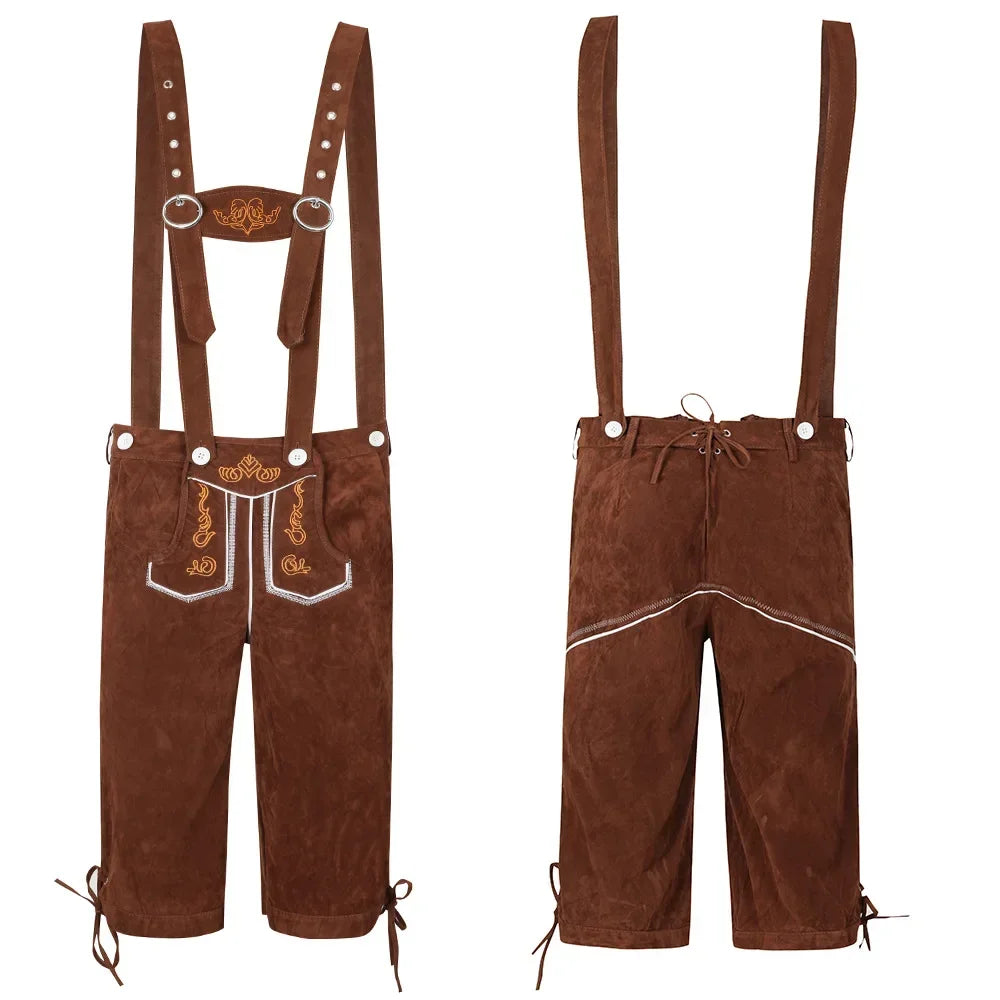 Traditionelles bayerisches Lederhosen Kostüm für Oktoberfest und Feste
