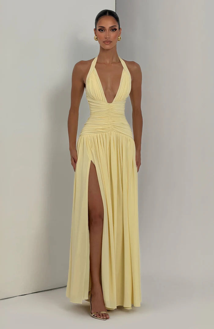 Amaris Damen Maxikleid
