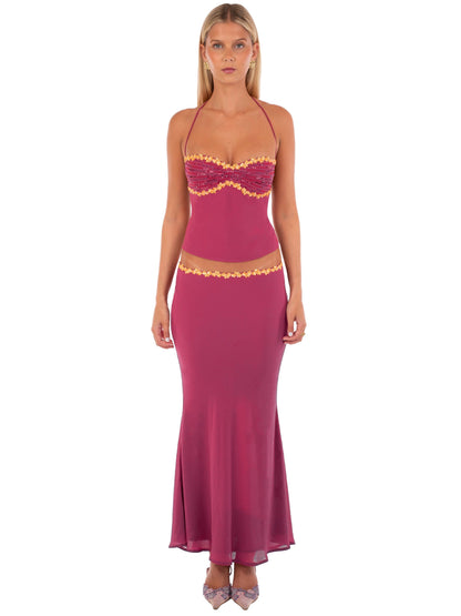 Damen Zirelle Sunset Zweiteiler Set