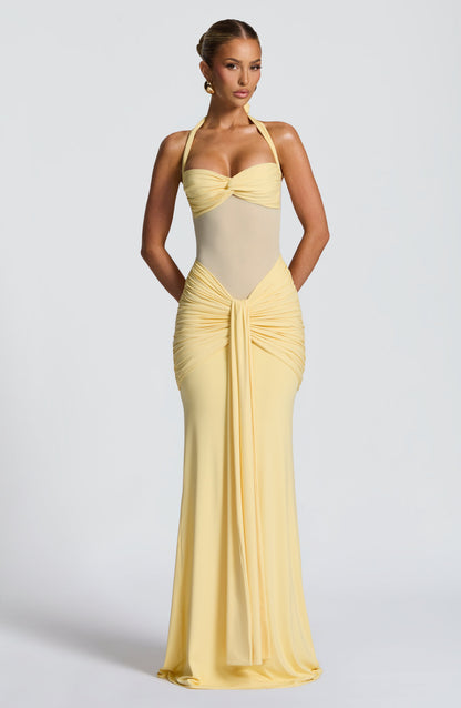 Damen Vixen Maxikleid mit eleganter fließender Silhouette