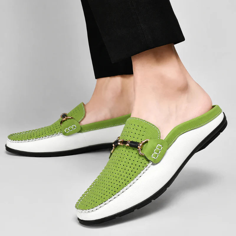 Damen Slipper in moderner Form aus atmungsaktivem Material