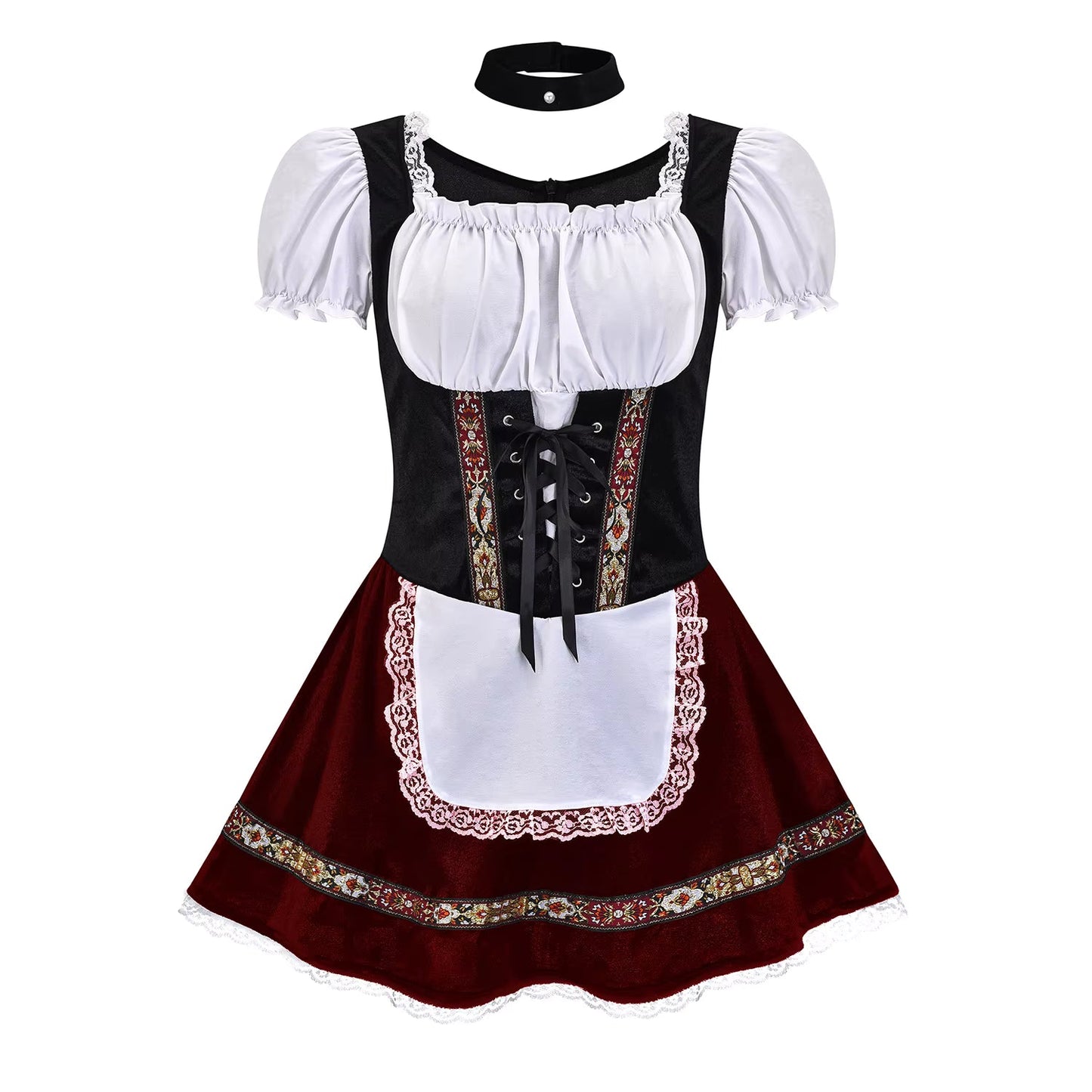 Damen-Dirndlkleid als Trachtenmode für Volksfeste und Feiern