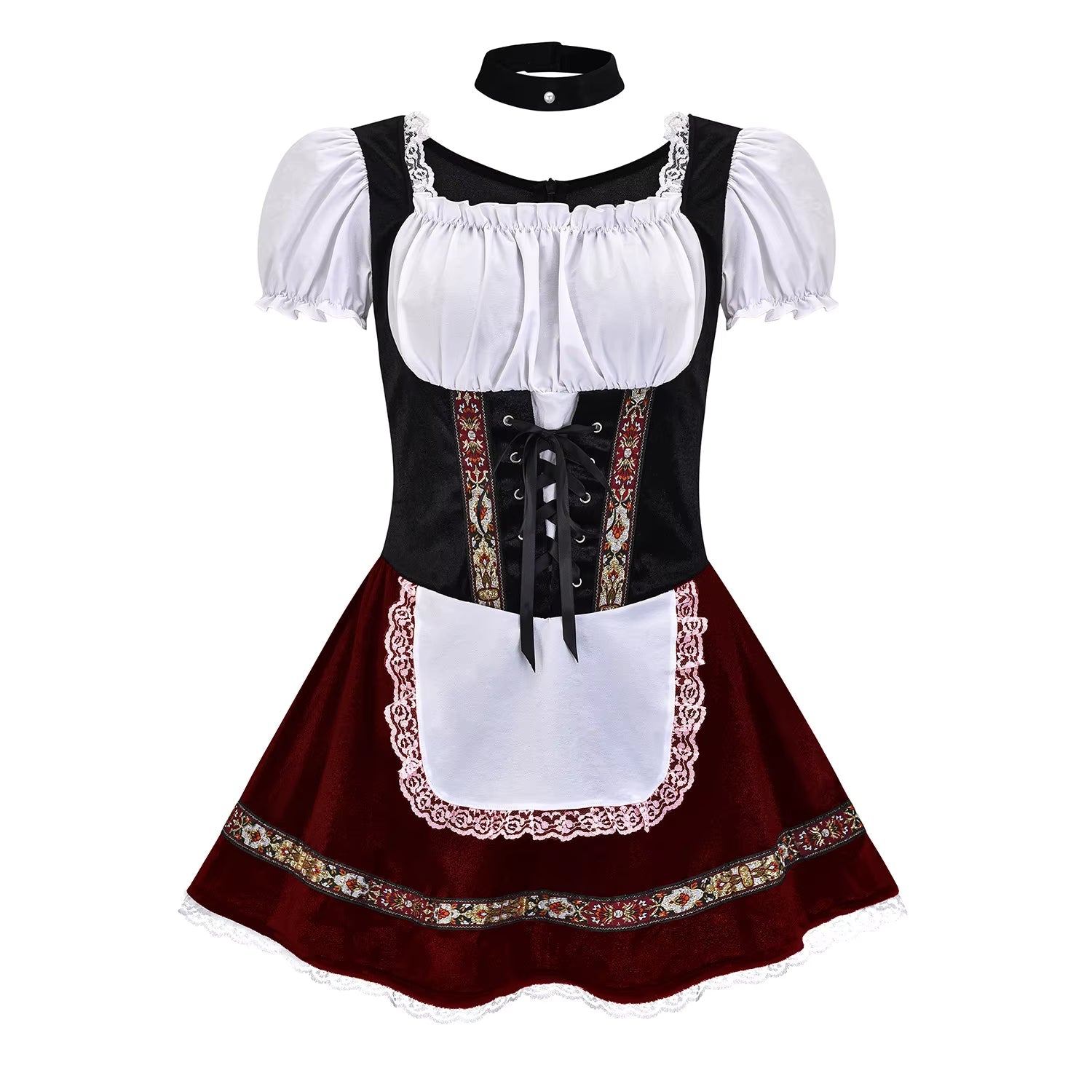 Damen-Dirndlkleid als Trachtenmode für Volksfeste und Feiern