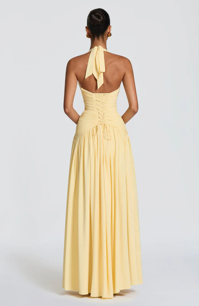 Amaris Damen Maxikleid