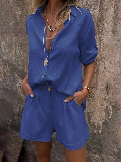 Damen Zweiteiler Sommer Set