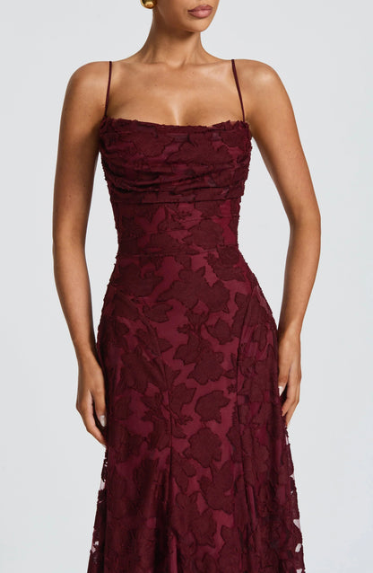 Damentop Louise Maxikleid ohne Ärmel