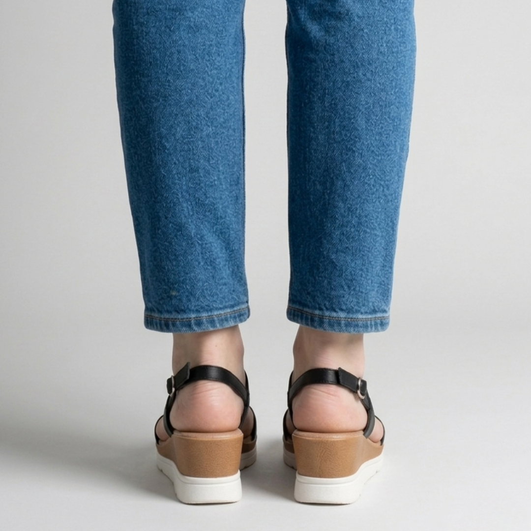 Stylische Keilabsatz-Sandale mit Komfort für Damen