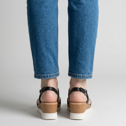 Stylische Keilabsatz-Sandale mit Komfort für Damen