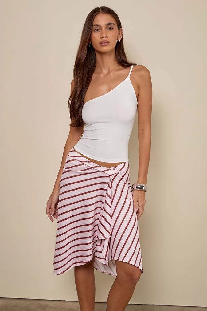 Midirock mit Karo-Print für stilvolle Alltagslooks