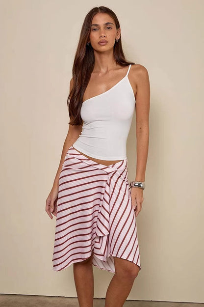 Midirock mit Karo-Print für stilvolle Alltagslooks