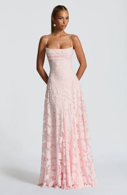 Damentop Louise Maxikleid ohne Ärmel