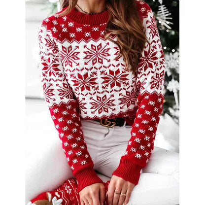 Festlicher Strickpullover für Damen