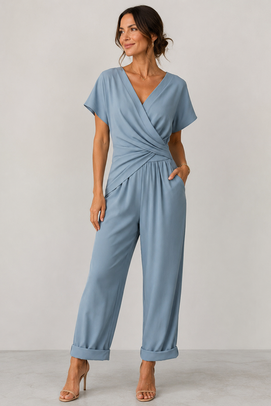 Damen Wickel-Overall vorne