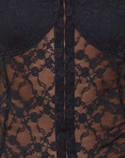Damen Oriana Korsett-Stil Top