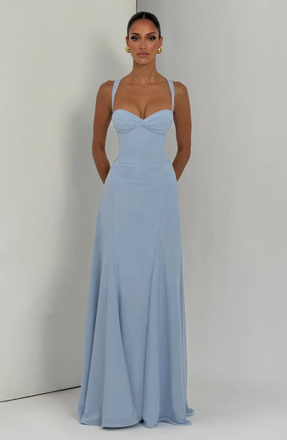 Damen Ärmelloses Maxikleid