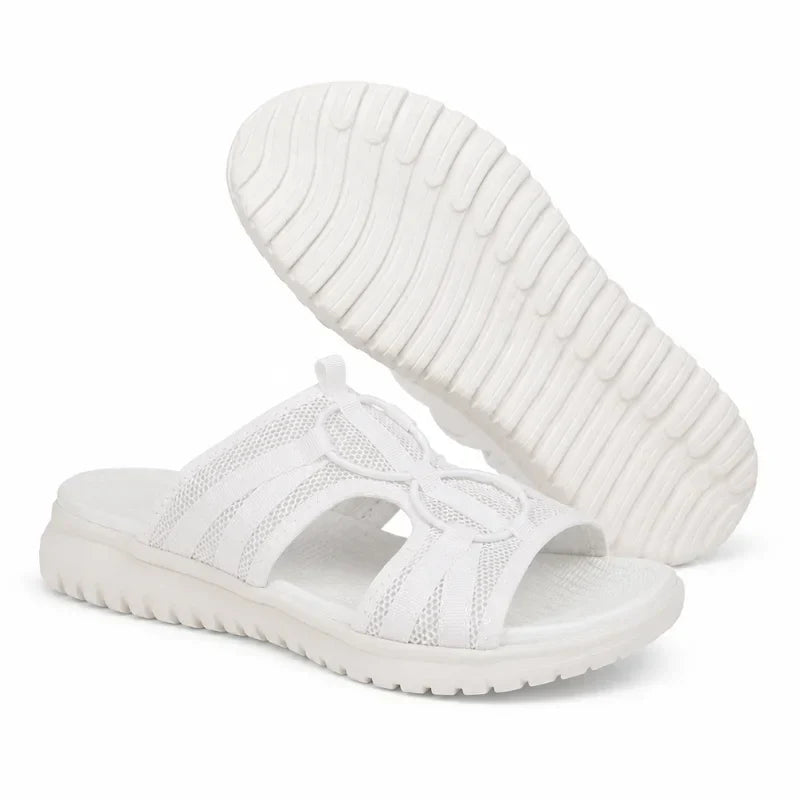 Damen Schlupfsandalen Mit Breiter Passform Leicht