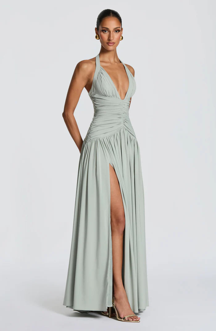 Amaris Damen Maxikleid