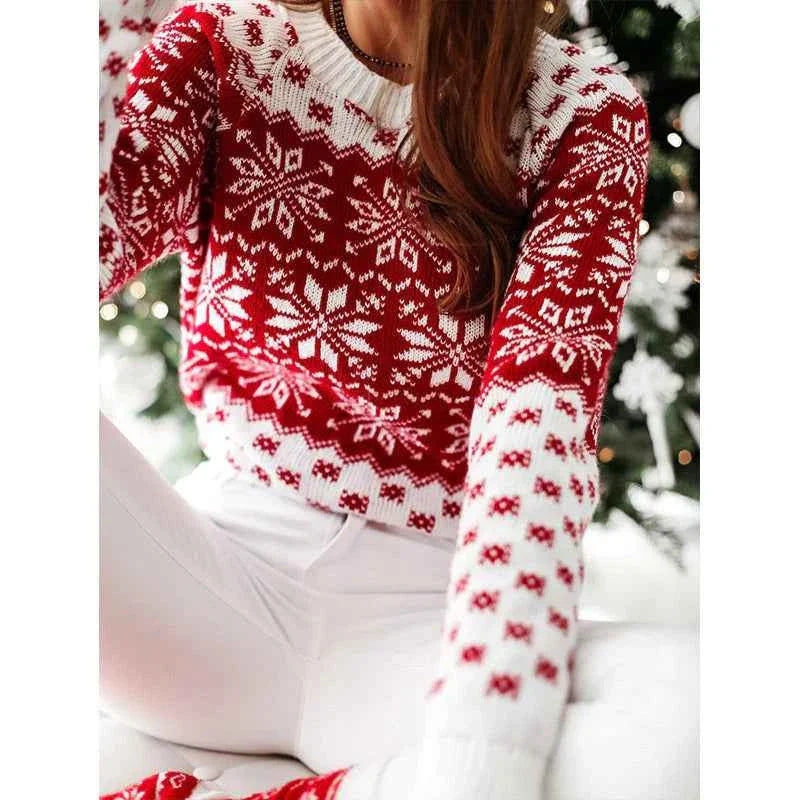 Festlicher Strickpullover für Damen