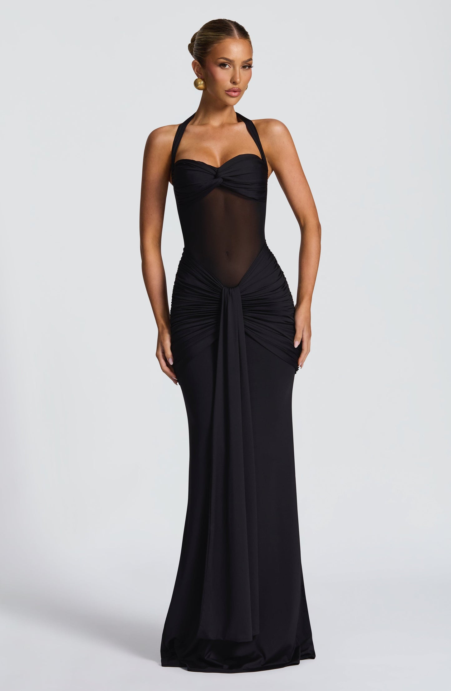 Damen Vixen Maxikleid mit eleganter fließender Silhouette